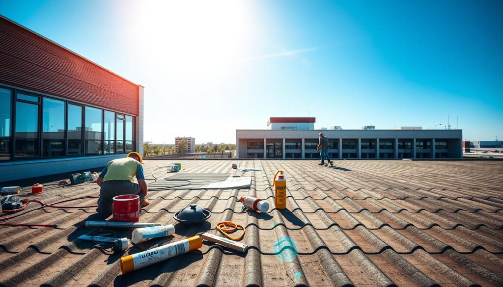 Commercial roof repairs Commercial roof repairs